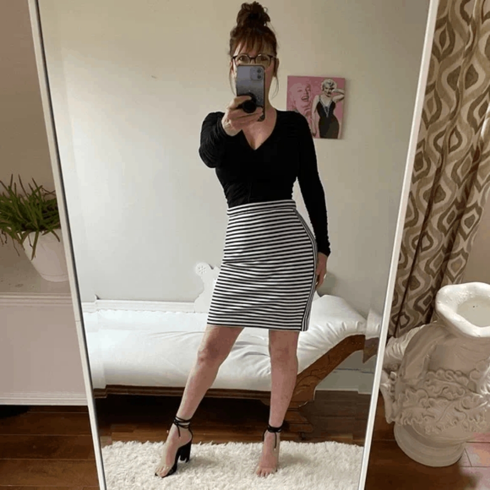 Banana Republic Nautical Preppy Skirt